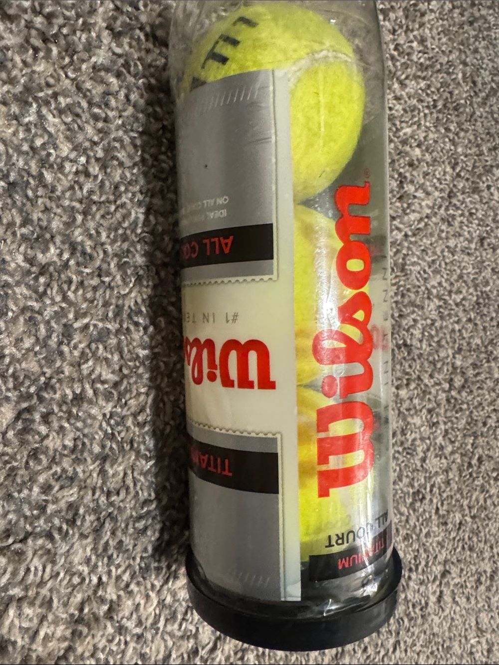 Tennis Balls Tube